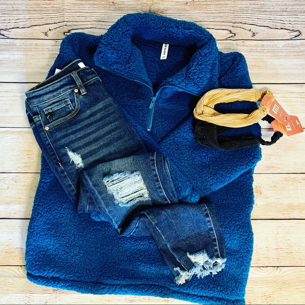 Kancan Shark Bite Jeans